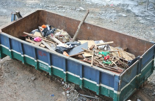 Professional site clearance team working in Euston