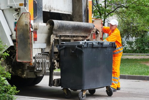 Eco-friendly waste removal process for construction projects